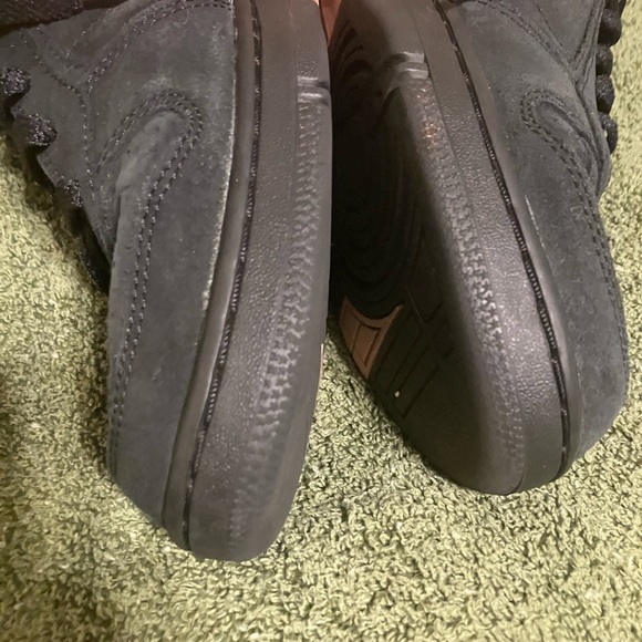 NIKE AIR low top leather black and pink women’s shoes size 9 - Picture 6 of 11